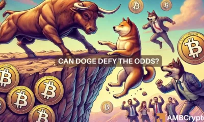 Will 30% Dogecoin HODLers face losses soon? DOGE's fortunes say...