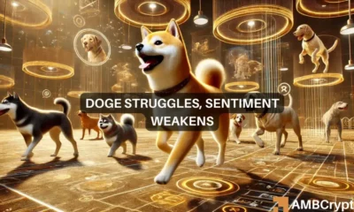 Assessing if Dogecoin will drop below $0.095 or rise above $0.1