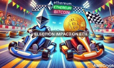 'Ethereum has more exposure to the election outcome than Bitcoin' - Why?