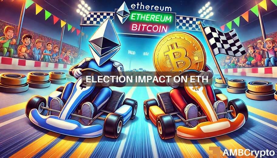 'Ethereum has more exposure to the election outcome than Bitcoin' - Why?