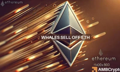 Ethereum whale sells 6,900 ETH, but exchange reserves continue to decline