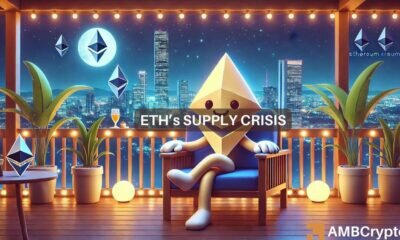 Ethereum's supply crisis - Is this a potential set-up for a new rally?