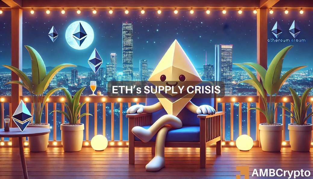 Ethereum's supply crisis - Is this a potential set-up for a new rally?