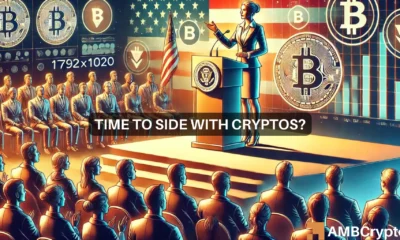 Time for Kamala Harris's crypto-pivot? Coinbase exec believes...