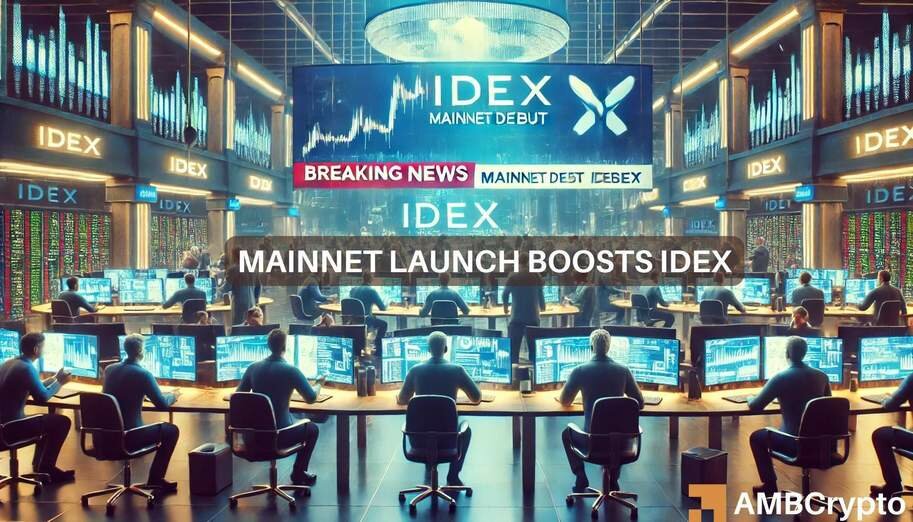 IDEX crypto pumps 25% a week ahead of mainnet DEX debut - What’s next?