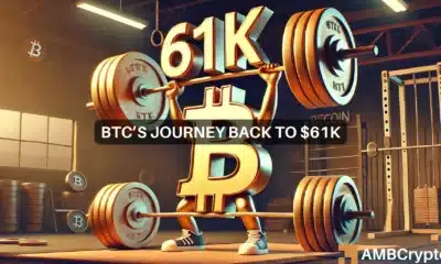 Bitcoin pushes above $61k once again - Here’s what’s different this time