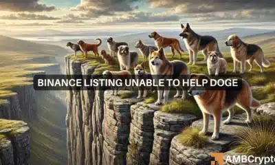 DOGS memecoin plummets by 23.77% after Binance listing: What's next?