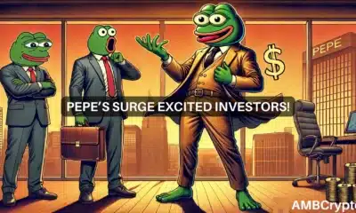 PEPE surges 13% in 24 hours: Is the memecoin turning bullish again?