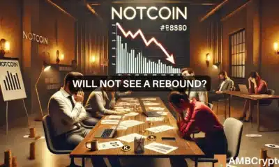 Notcoin plummets 70% since January, but will NOT rebound soon?